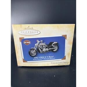 2004 Hallmark Keepsake Ornament Harley-Davidson 2002 VRSCA V-Rod Motorcycle #6